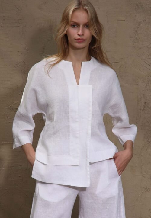 SL52613BB balta linine palaidine